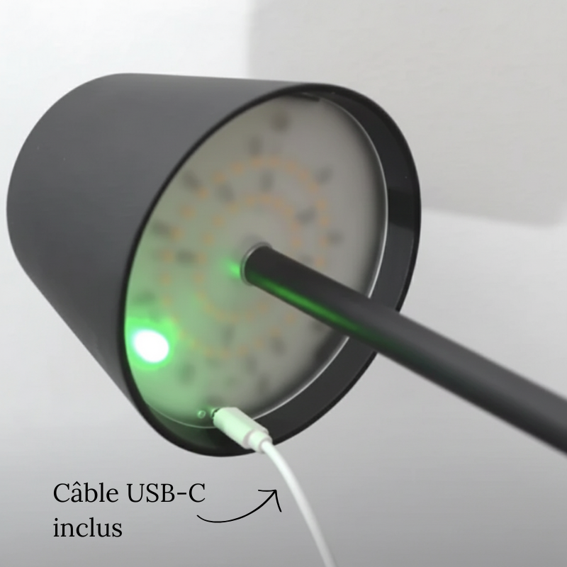 Lampe de table sans fil rechargeable Aura