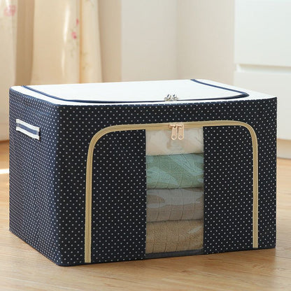 Maxi boite de rangement pliable 66L