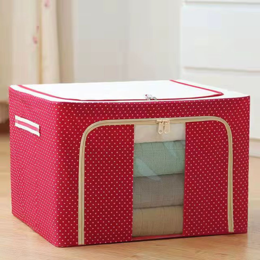 Maxi boite de rangement pliable 66L