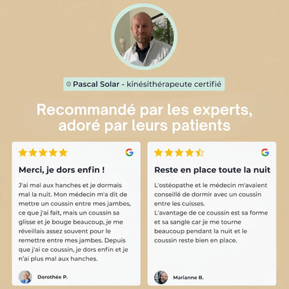 Coussin de genoux orthopédique