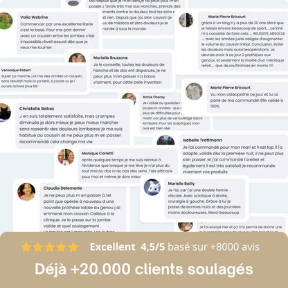 Coussin de genoux orthopédique