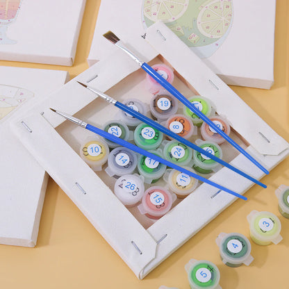 Kit de peinture aux numéros - Cocktail Set