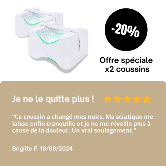 Coussin de genoux orthopédique