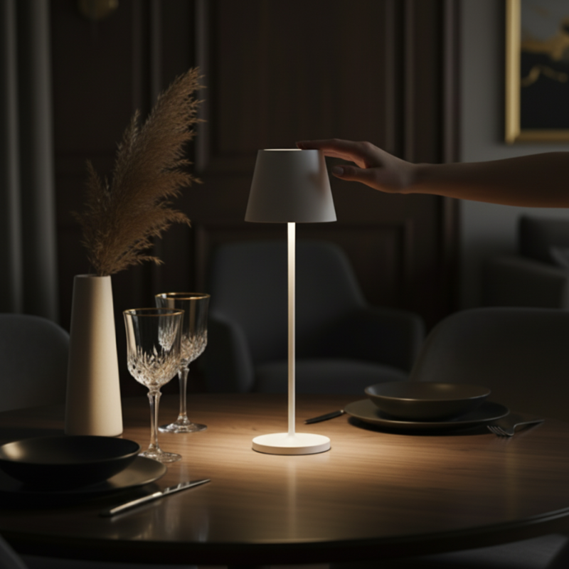 Lampe de table sans fil rechargeable Aura